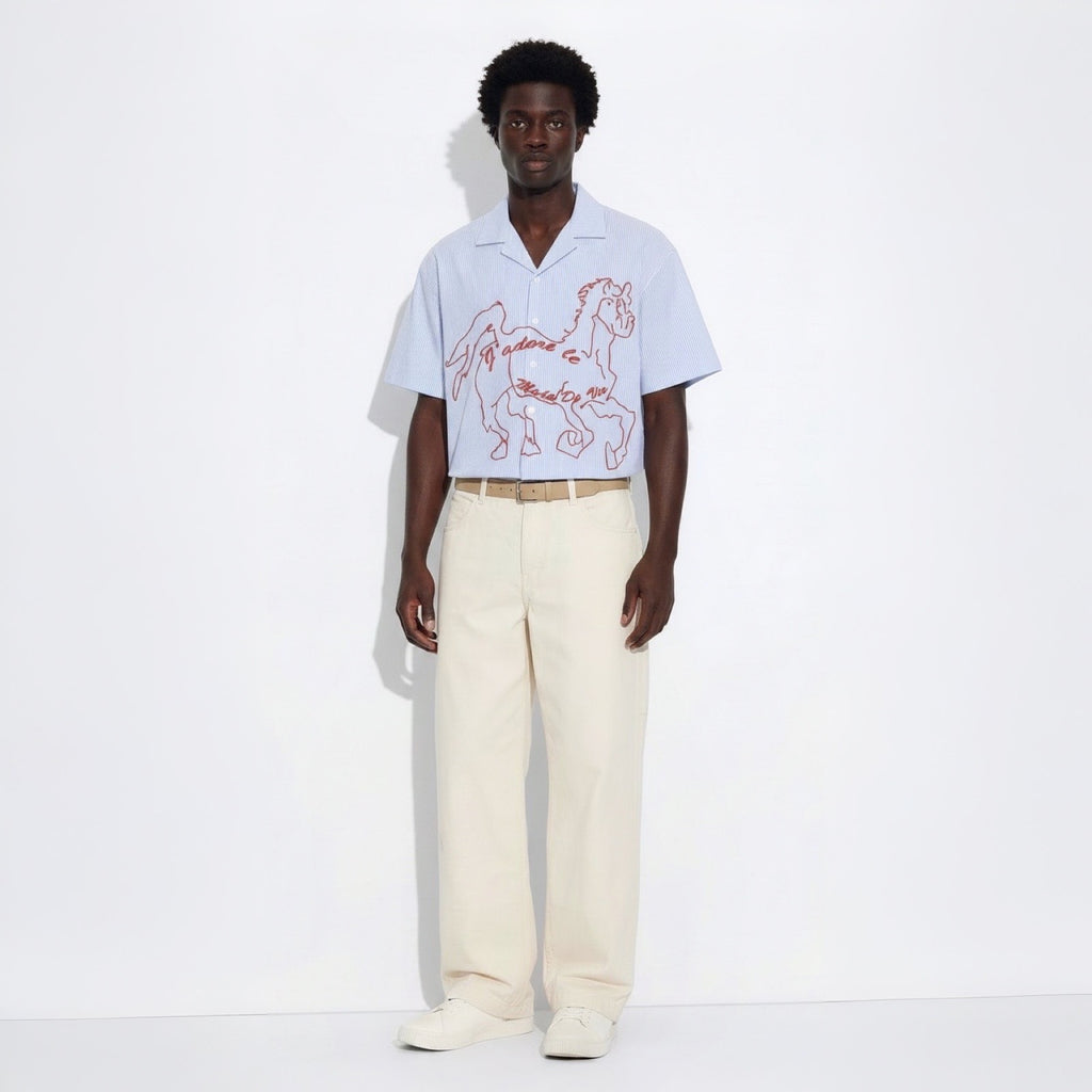 Short Sleeve Button Up