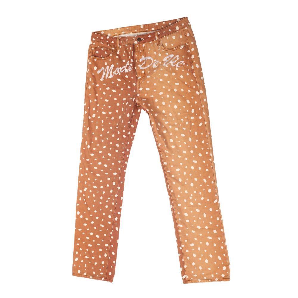 Deer Print Jeans