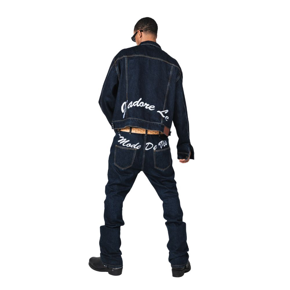 Denim Jeans "Mode De Vie"